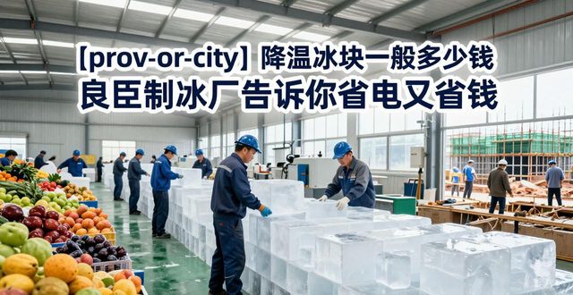 温江降温冰块一般多少钱 良臣制冰厂告诉你省电又省钱